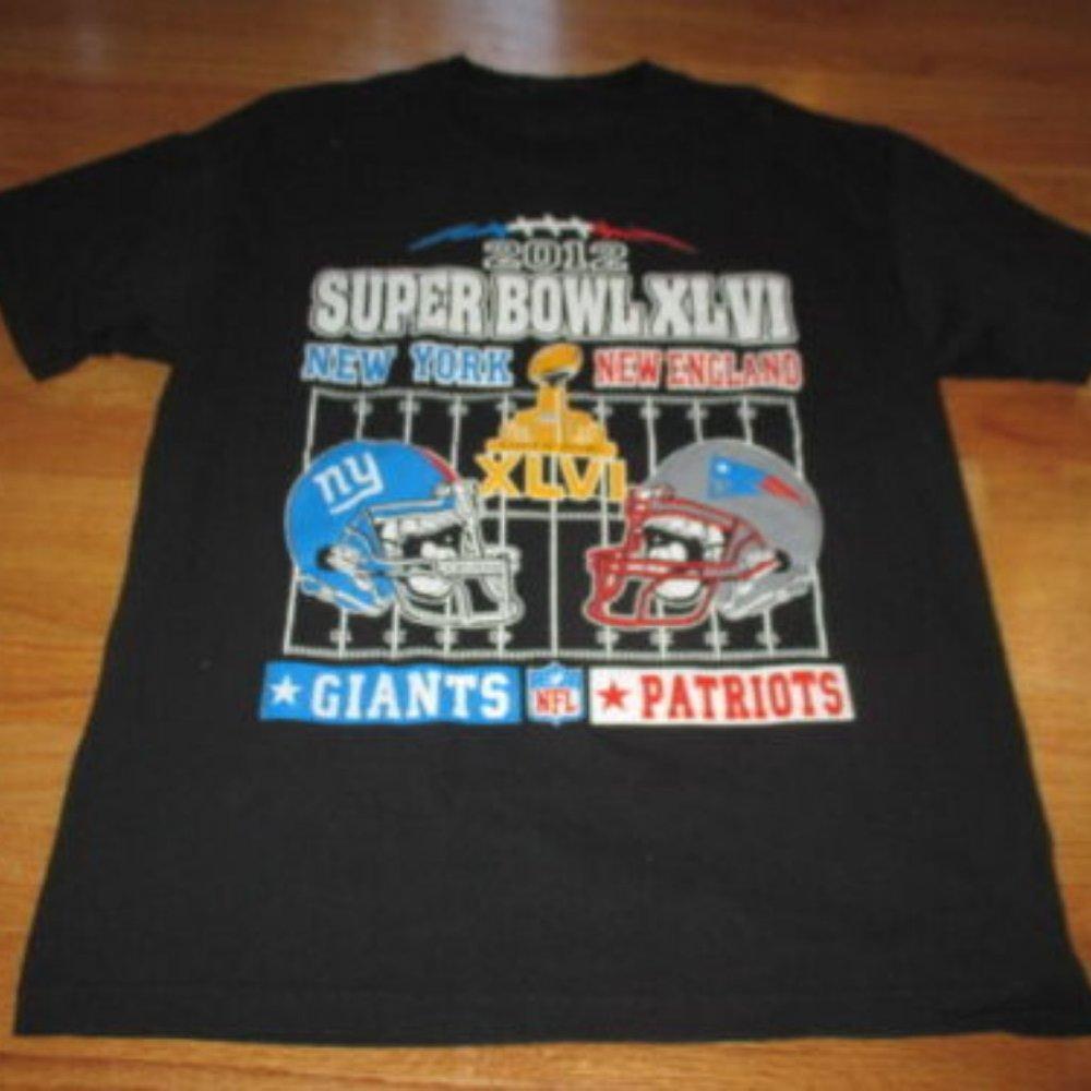 Super Bowl XLVI Giants Patriots Eli Manning Retro Unisex T-Shirt